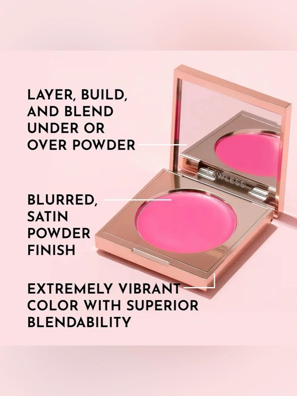Valentine LAWLESS Pinch My Cheeks Soft Blur Cream Blush Brand New in Box